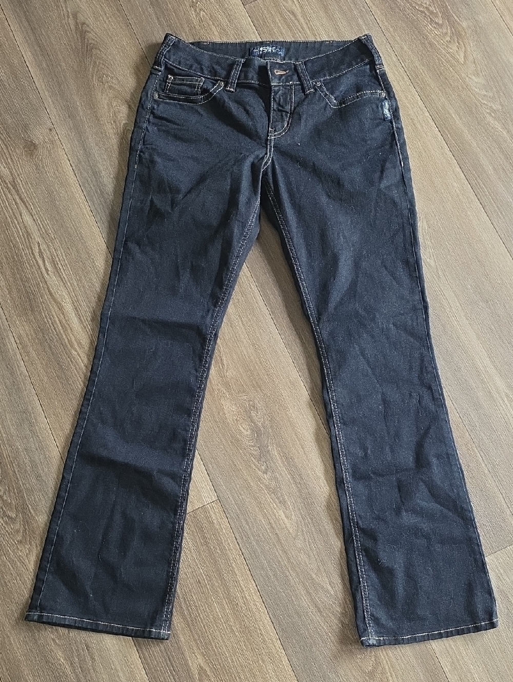 Silver Jeans Women's Dark Black Bootcut Jeans
